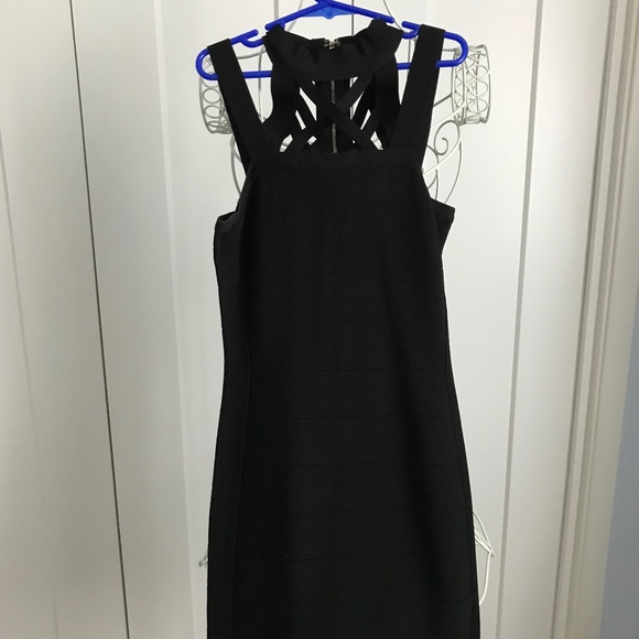 Bebe Strappy Bandage Dress - Picture 2 of 4